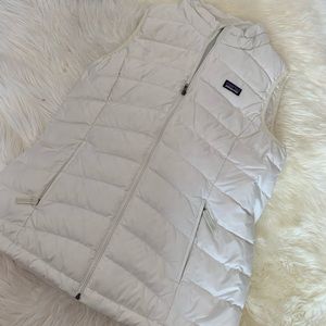 White Patagonia Vest